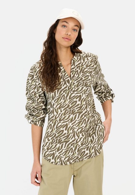 camel active Schlupfbluse mit Allover-Print Allover Print günstig online kaufen