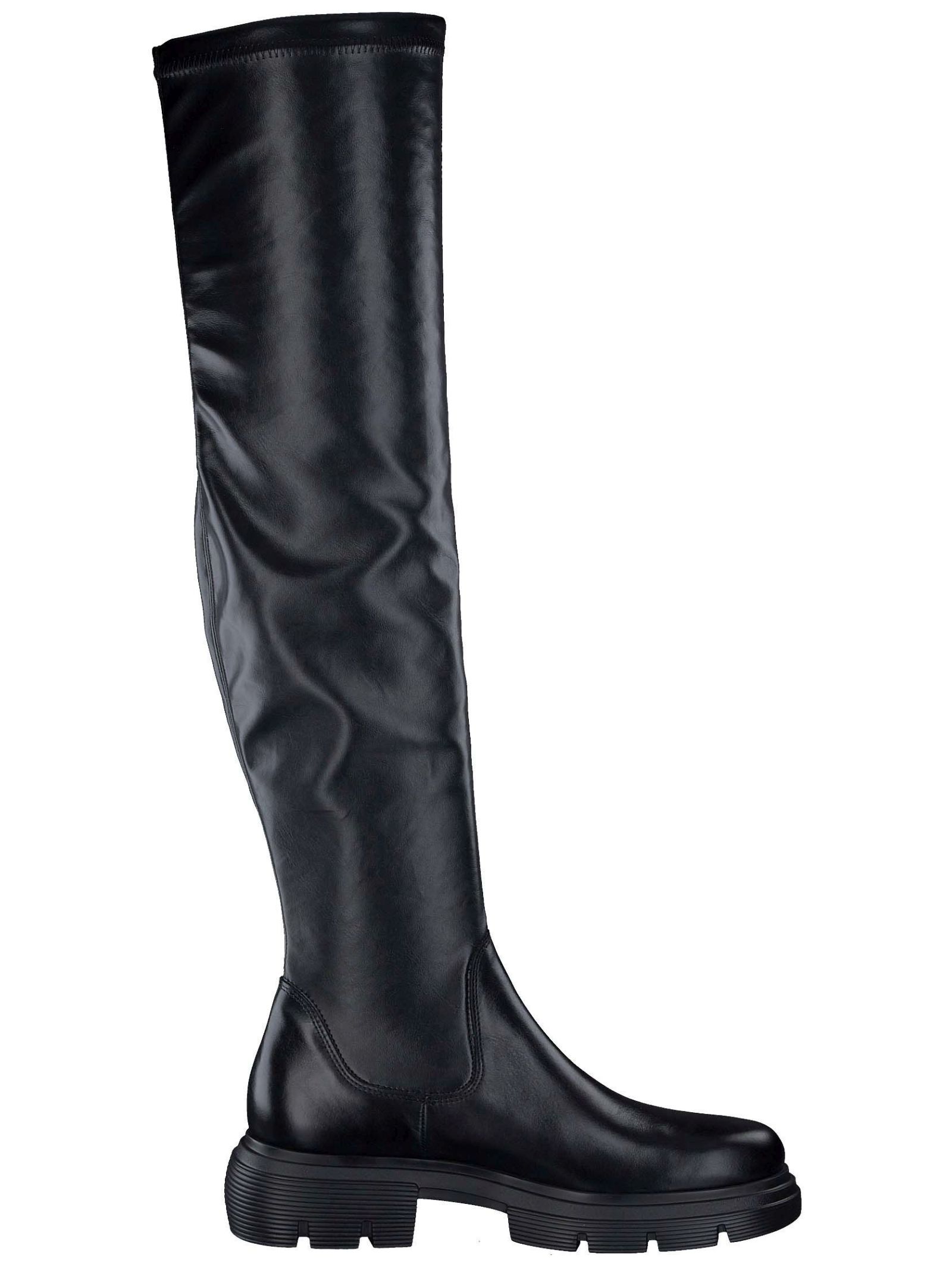 Paul Green Overkneestiefel "Paul Green Stiefel Leder/Textil" günstig online kaufen