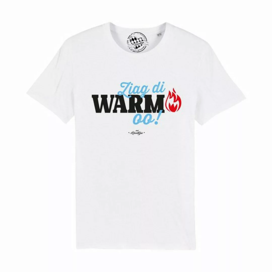 Bavariashop T-Shirt Herren T-Shirt "Ziag di warm oo! günstig online kaufen