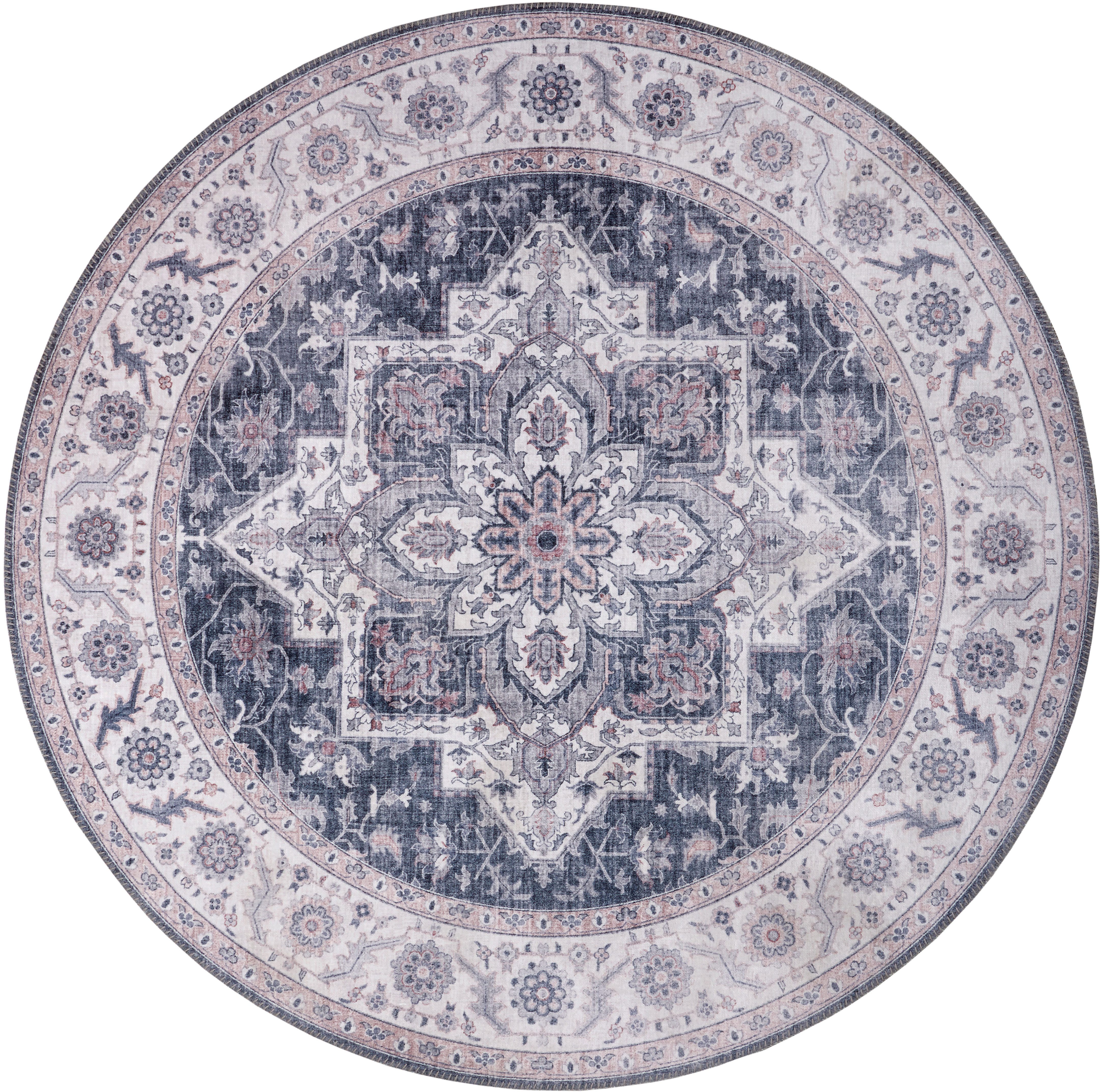 HANSE Home Teppich »Anthea«, rund, 5 mm Höhe, Orientalisch, Orient, Vintage günstig online kaufen