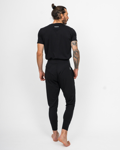 Yoga Outfit All Blacks Classic | Ikarus Hose + T-shirt günstig online kaufen