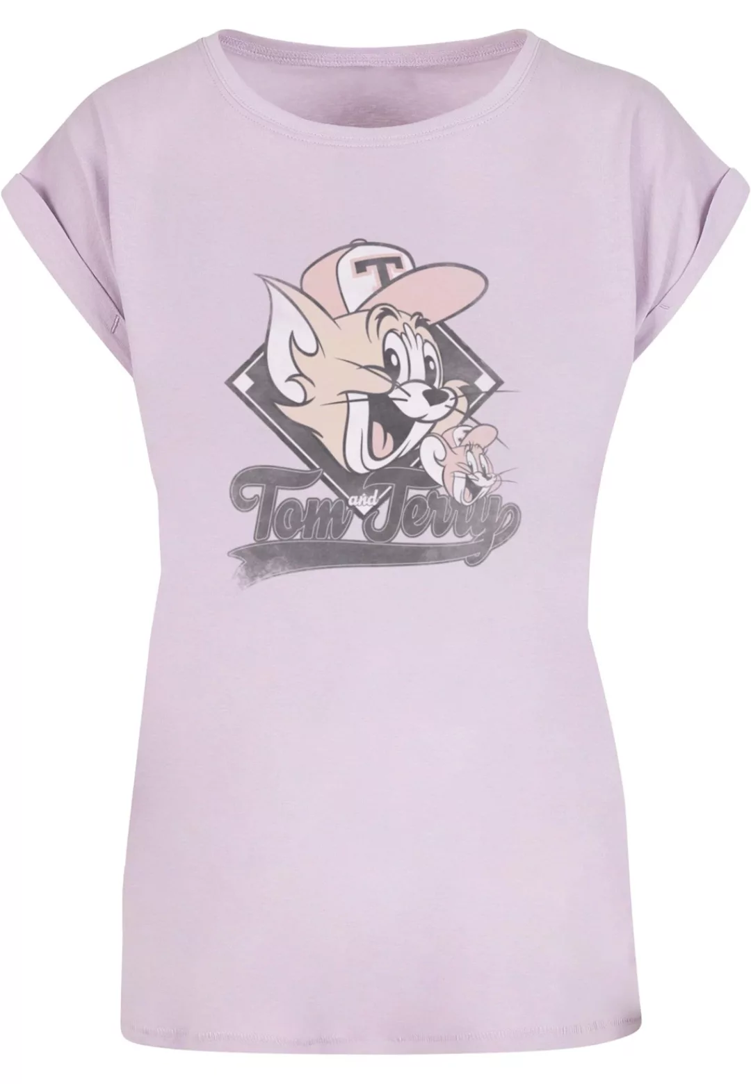 ABSOLUTE CULT T-Shirt "ABSOLUTE CULT Damen Ladies Tom and Jerry - Baseball günstig online kaufen