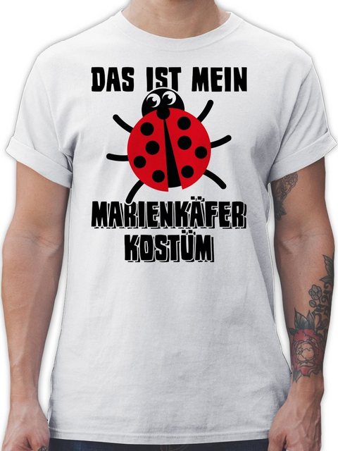 Shirtracer T-Shirt Das ist mein Marienkäfer Kostüm - schwarz Karneval & Fas günstig online kaufen