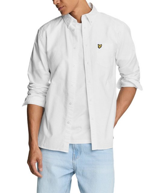 Lyle & Scott Langarmhemd Herren, 100% Baumwolle, Mit Button Down Kragen günstig online kaufen