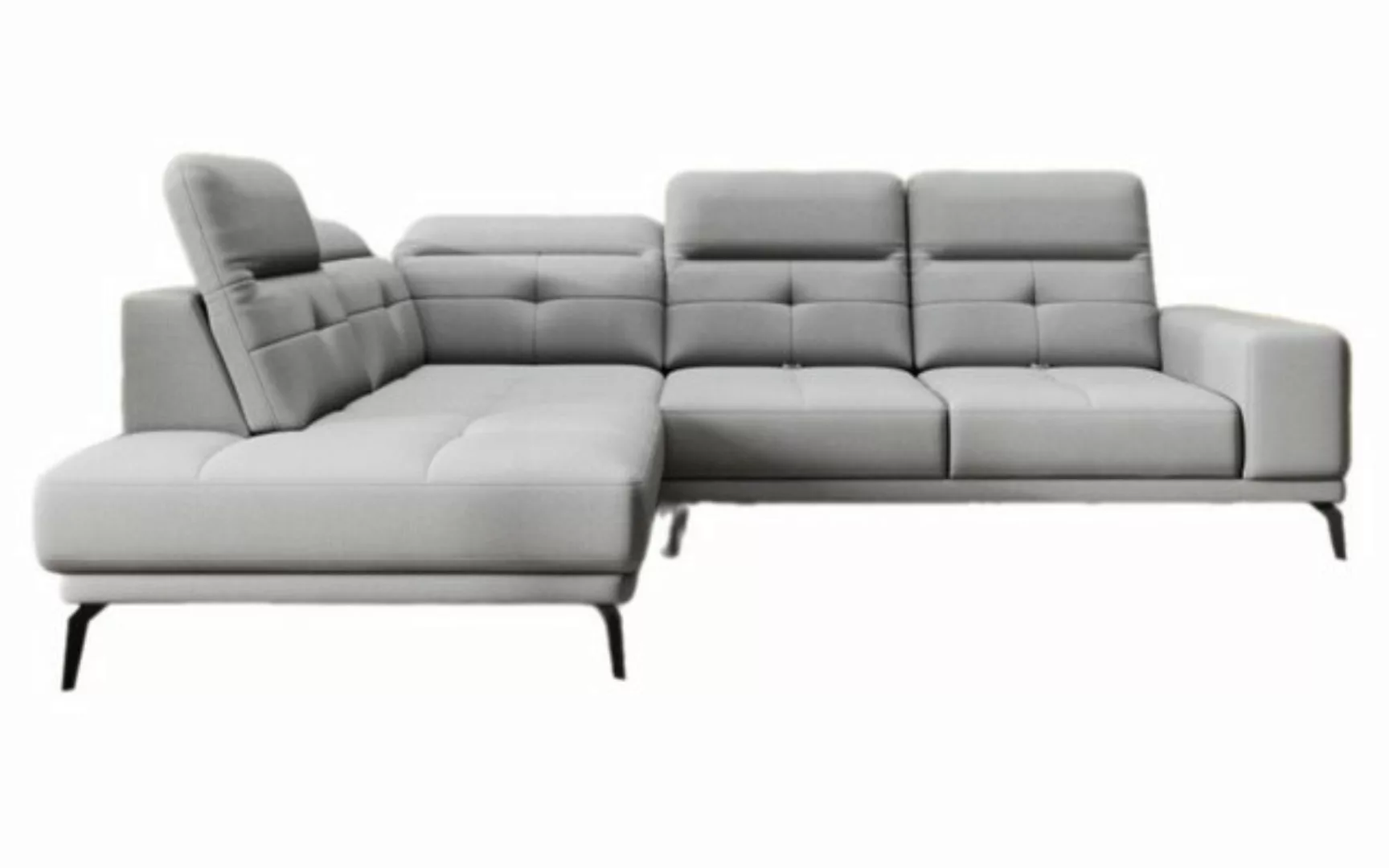 Luxusbetten24 Sofa Designer Sofa Isabella, mit verstellbarer Kopf- und Rück günstig online kaufen