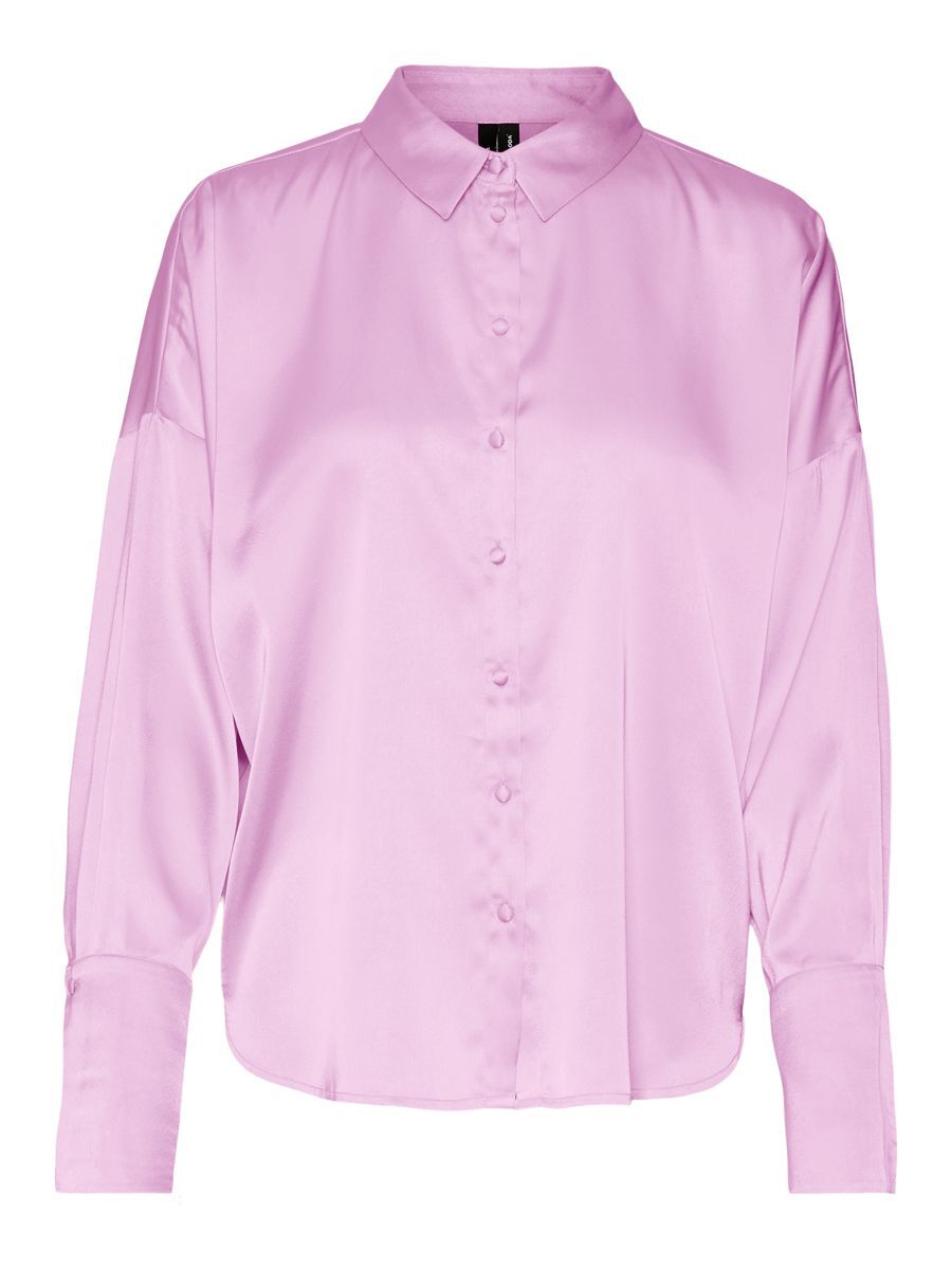 VERO MODA Satin Shirt Damen Pink günstig online kaufen