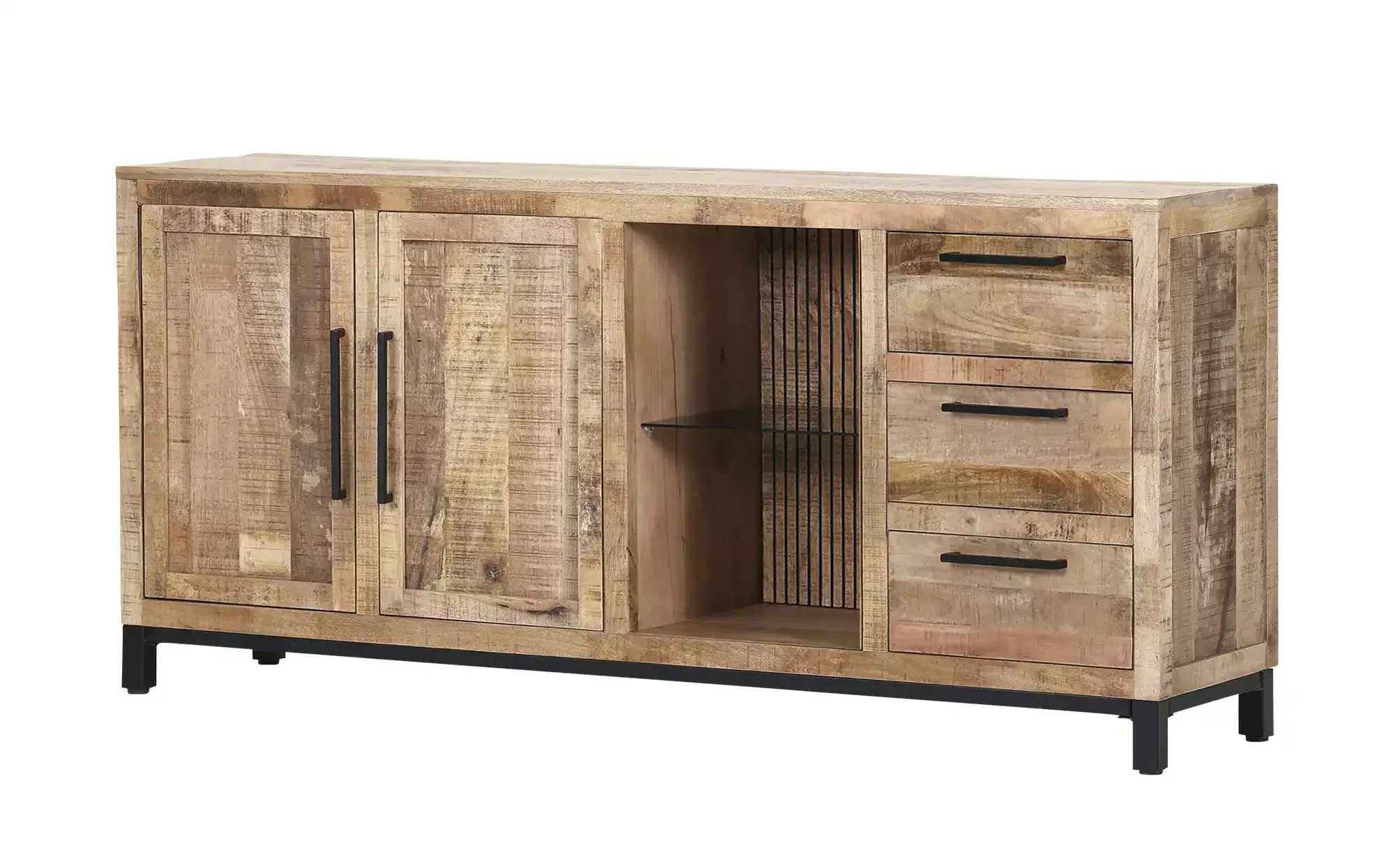 Sideboard  Kuba ¦ holzfarben ¦ Maße (cm): B: 175 H: 80 T: 43.0 Kommoden & S günstig online kaufen