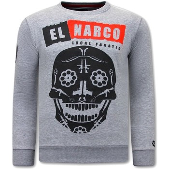 Local Fanatic  Sweatshirt El Narco Totenkopf günstig online kaufen