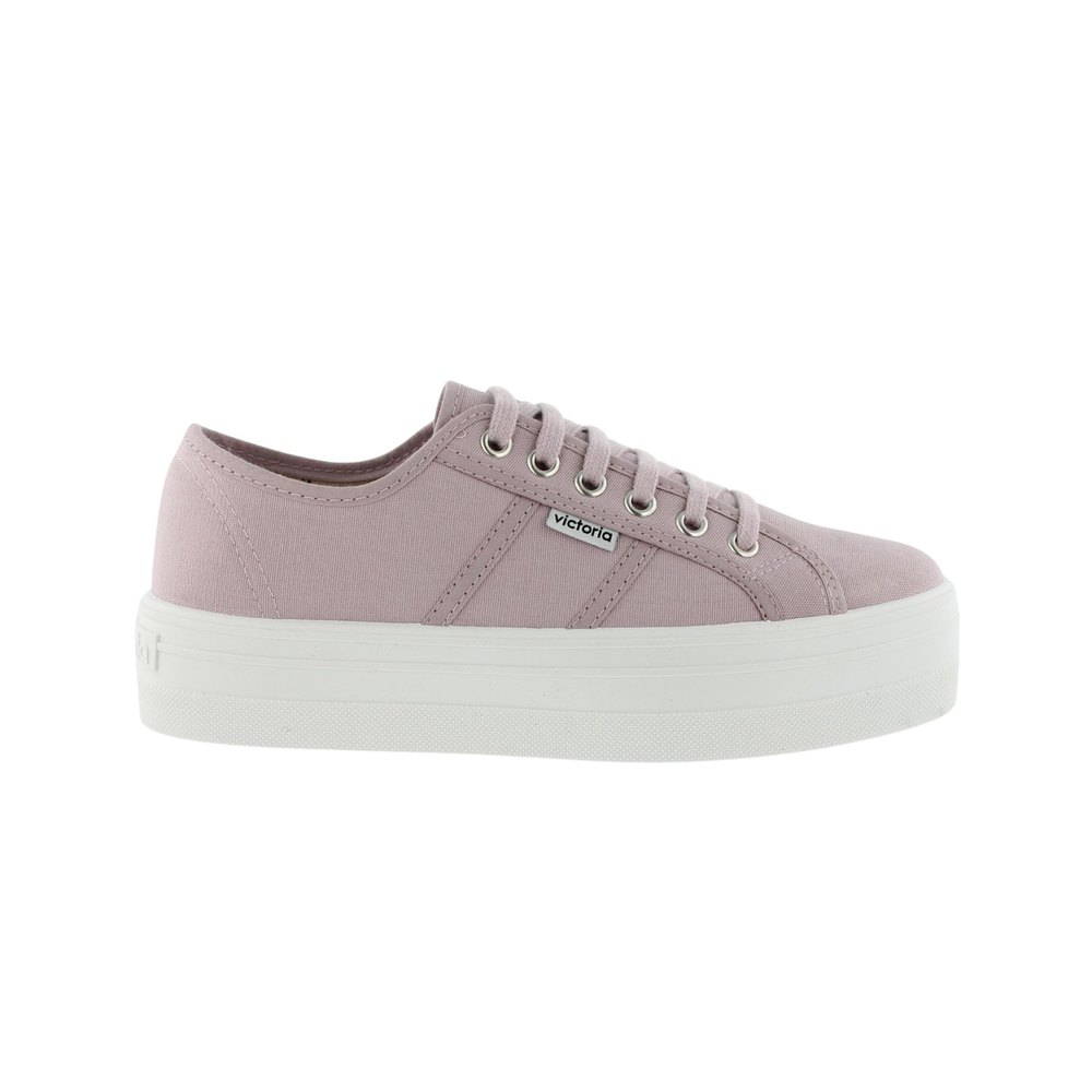 Victoria Barcelona Sneakers In Plattenform EU 40 Purple günstig online kaufen