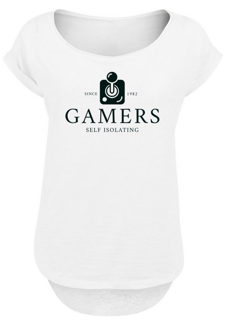 F4NT4STIC T-Shirt "Retro Gaming Gamers Self Isolating", Print günstig online kaufen