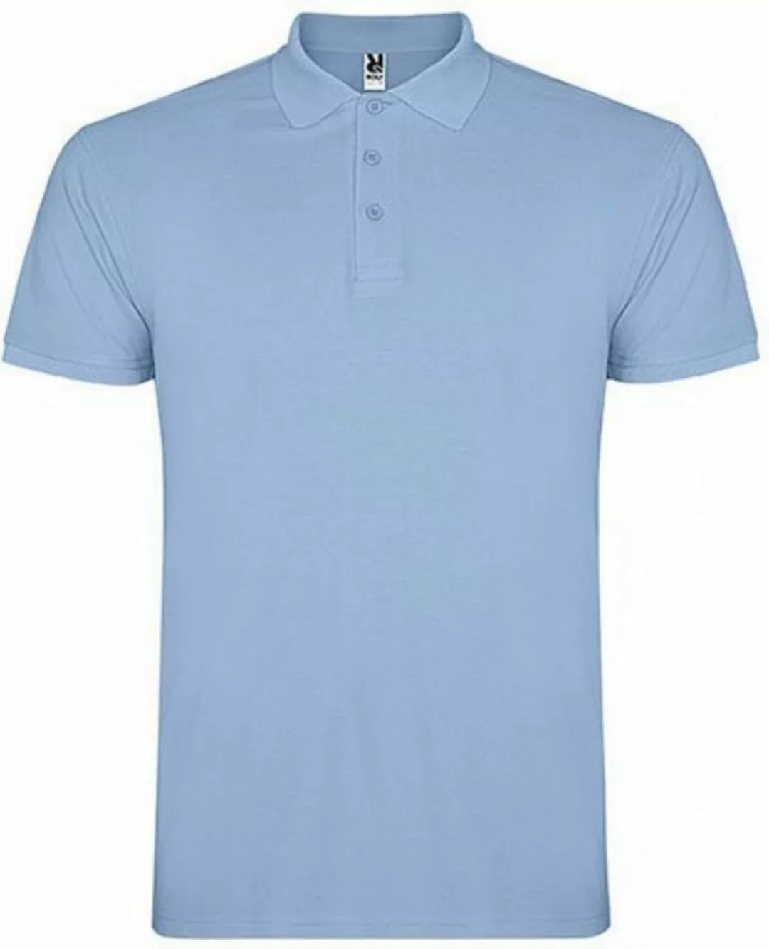 Roly Poloshirt Herren Star Poloshirt, Piqué günstig online kaufen