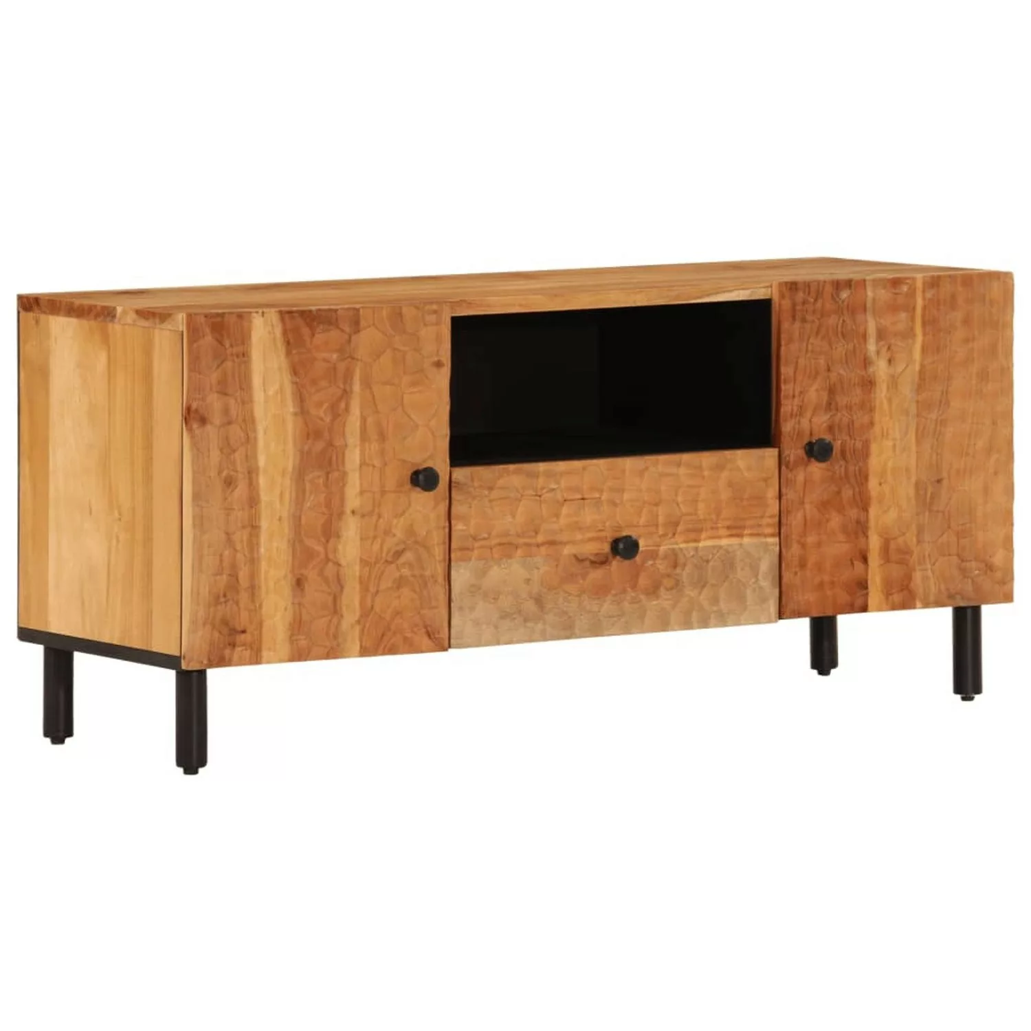VidaXL TV-Schrank 105x33x46 cm Massivholz Akazie  Modell 3 günstig online kaufen