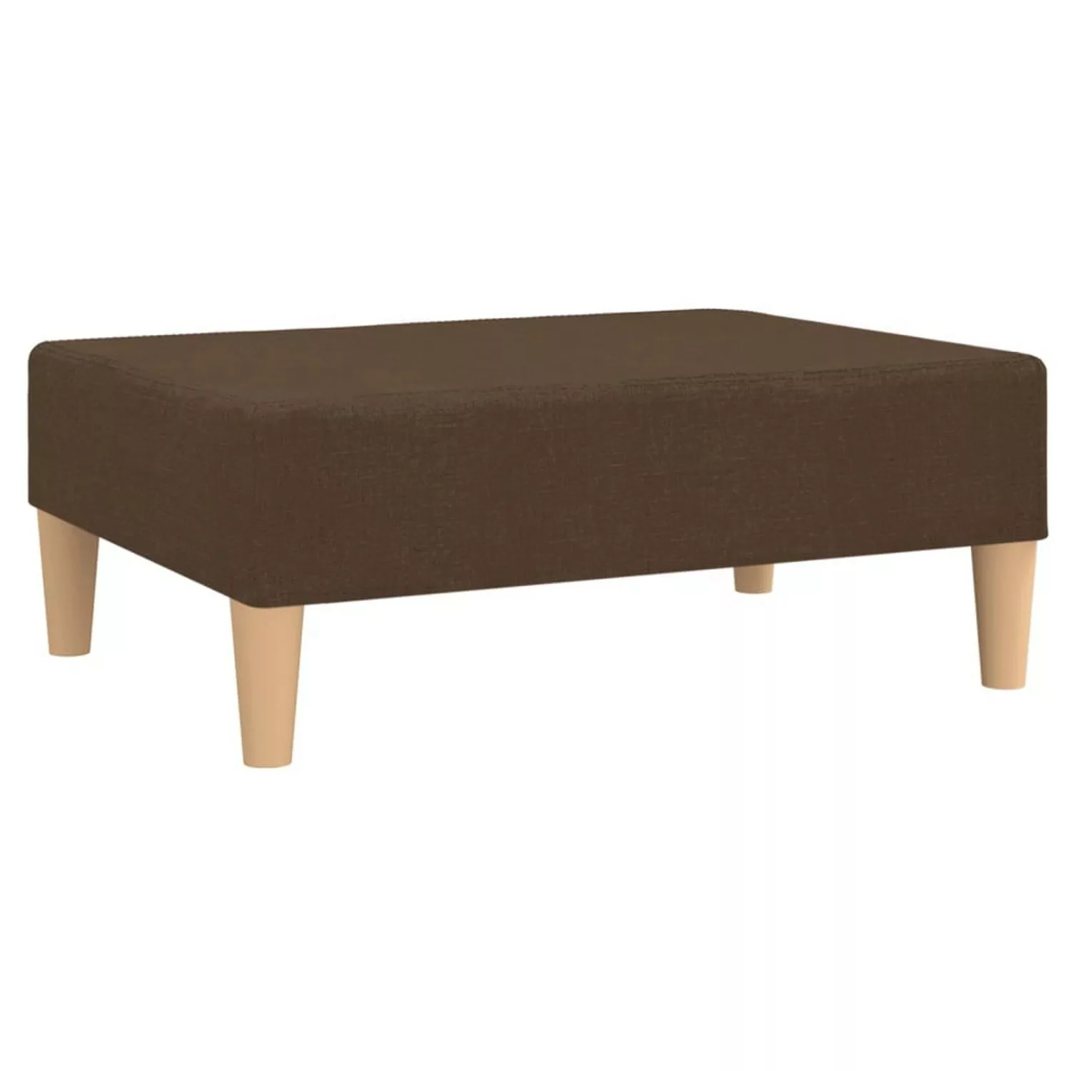 Fußhocker Braun 78x56x32 Cm Stoff günstig online kaufen