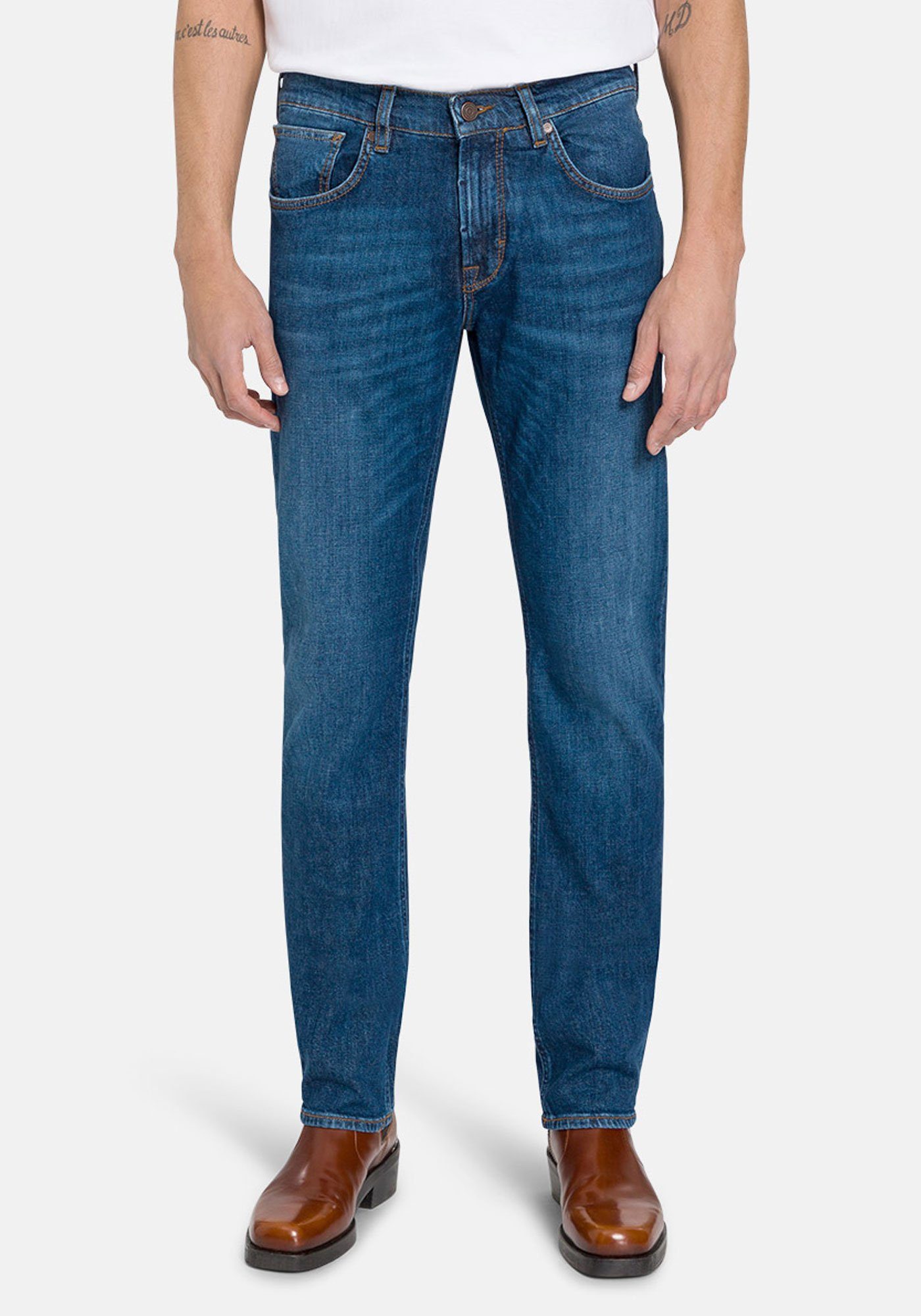 BALDESSARINI 5-Pocket-Jeans John Tribute To Nature günstig online kaufen