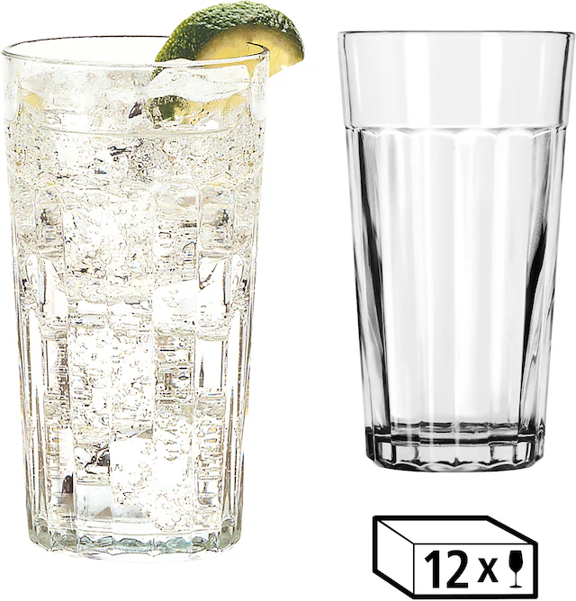 LIBBEY Gläser-Set »Cooler Glas -PANELED TUMBLERS- 355 ml, Ø: 8 cm, H: 13,5 günstig online kaufen