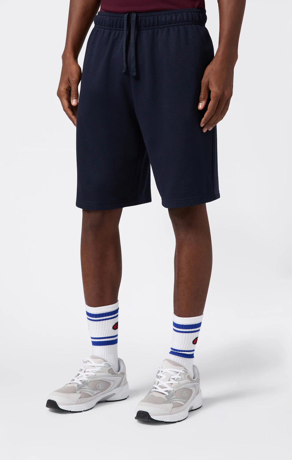 Champion Sweatshorts "BASICS Terry Shorts Large Logo", (1 tlg.) günstig online kaufen