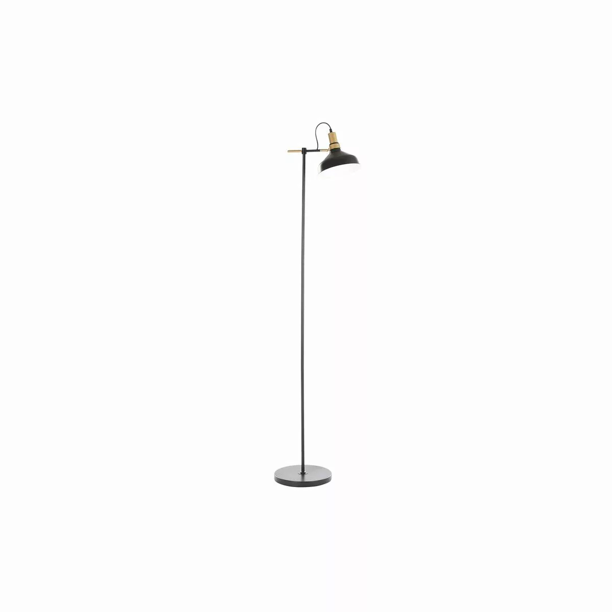 Stehlampe Dkd Home Decor Schwarz Golden Metall Moderne (48 X 25 X 140 Cm) günstig online kaufen