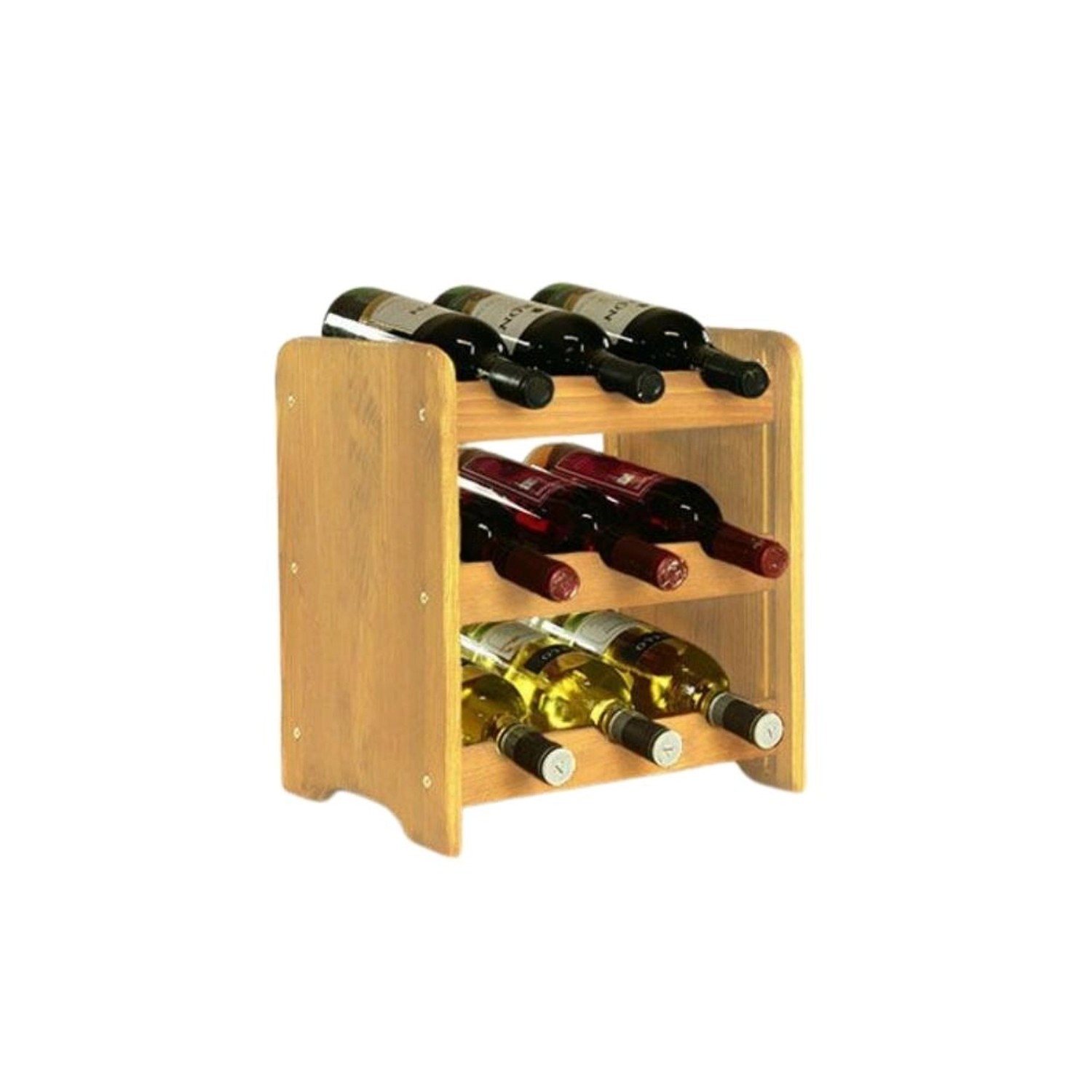 PROREGAL Weinregal Pinotwine C HxBxT 36 x 34,4 x 26,5 cm 9 Flaschen Massive günstig online kaufen