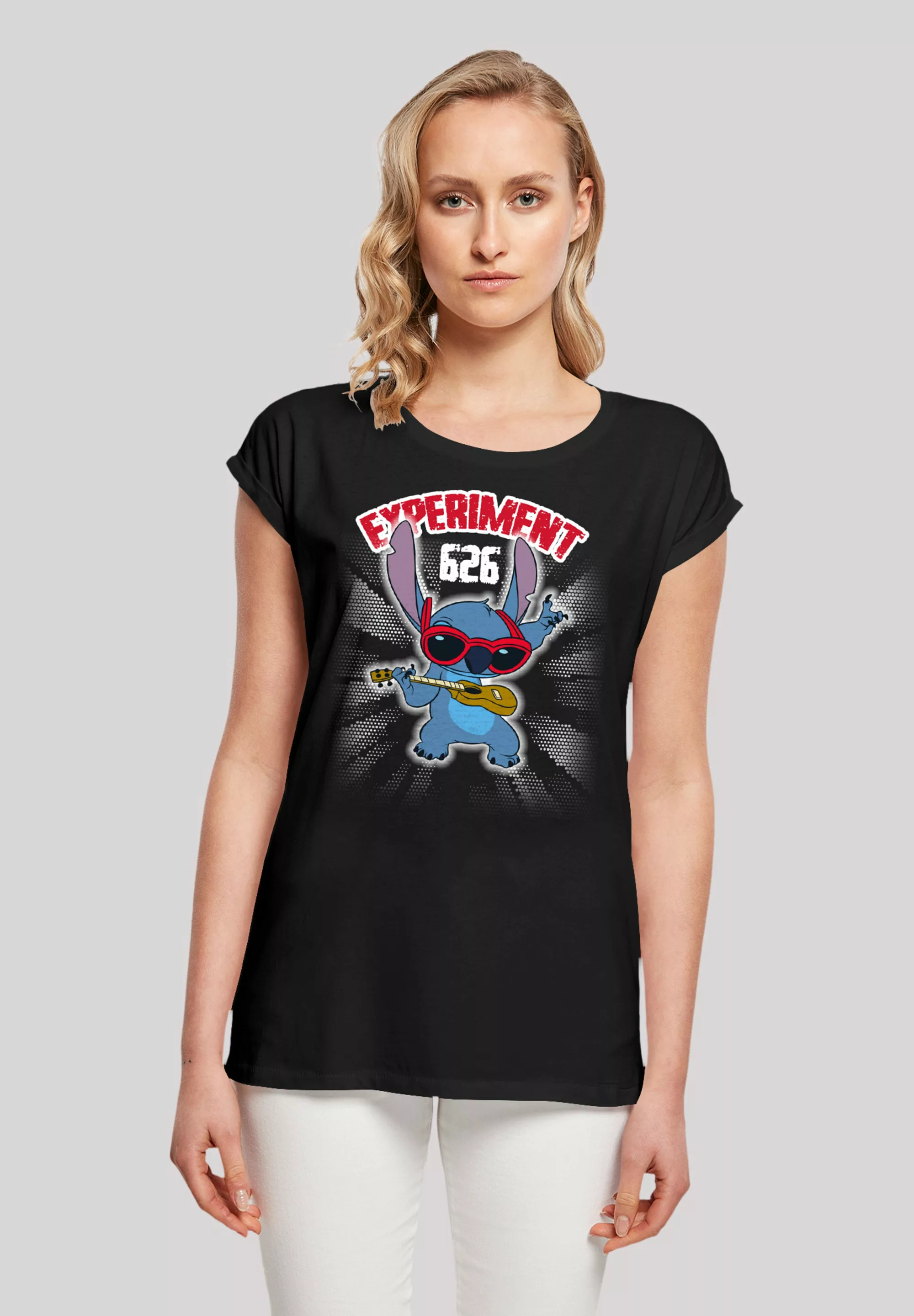 F4NT4STIC T-Shirt "Disney Lilo & Stitch Rockstar", Premium Qualität günstig online kaufen