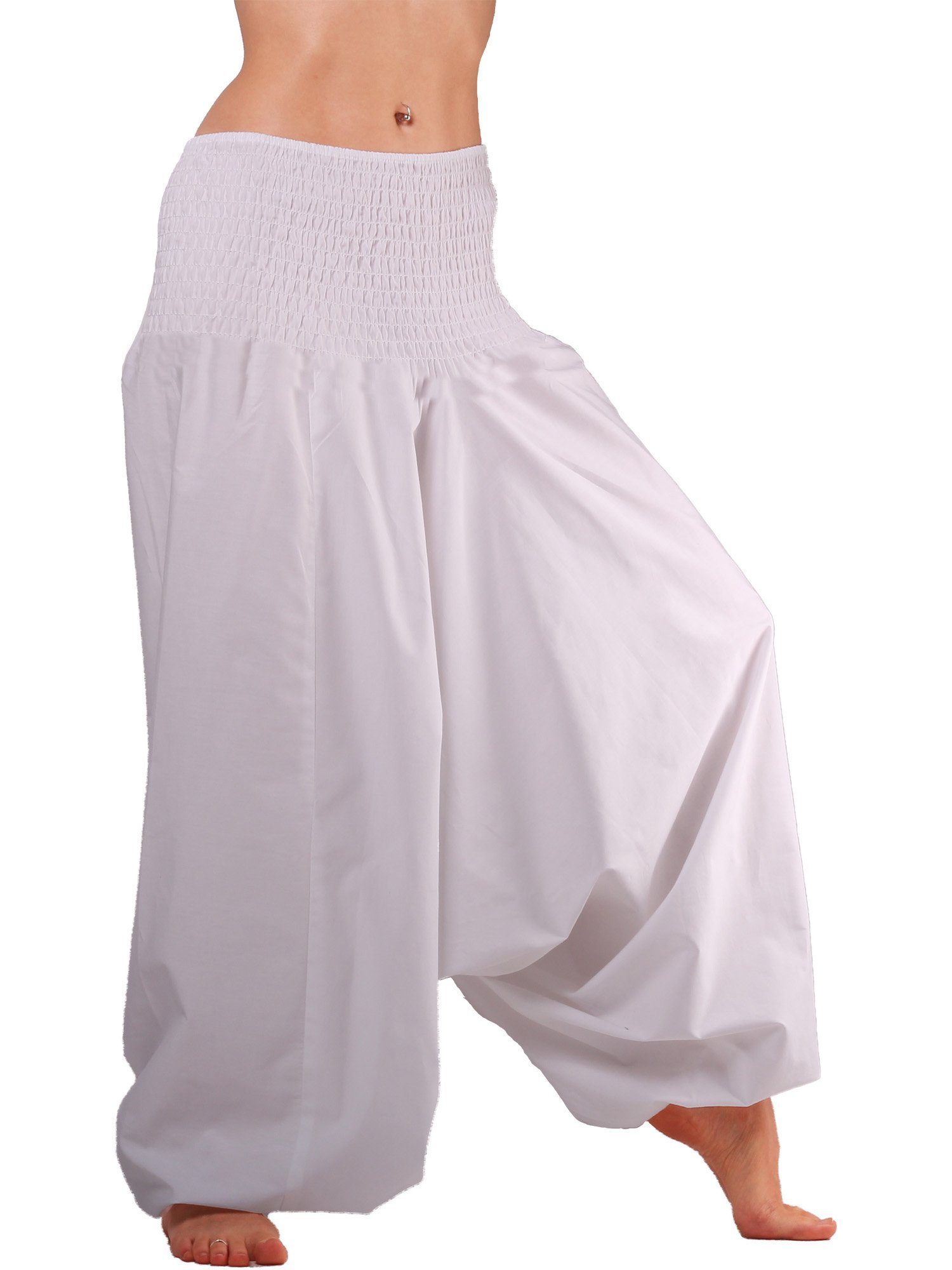Leucht-Welten Haremshose Aladinhose Einheitsgröße tiefer Schritt günstig online kaufen