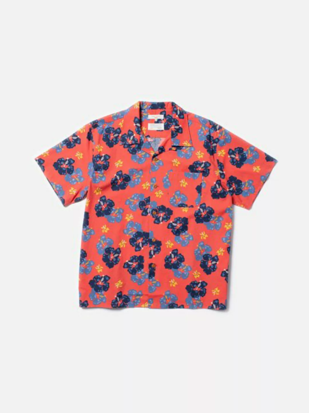 Nudie Jeans T-Shirt Arthur Flower Hawaii Shirt günstig online kaufen