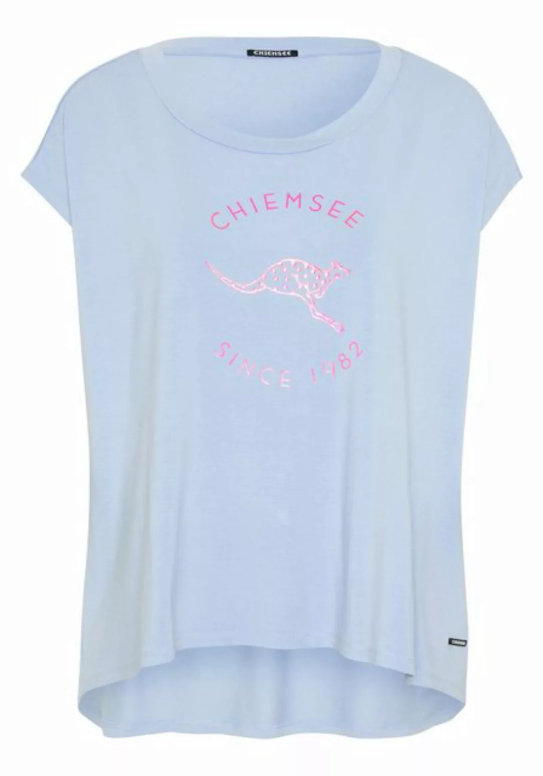 Chiemsee Print-Shirt T-Shirt mit Animal-Motiv und Label-Schriftzug 1 günstig online kaufen