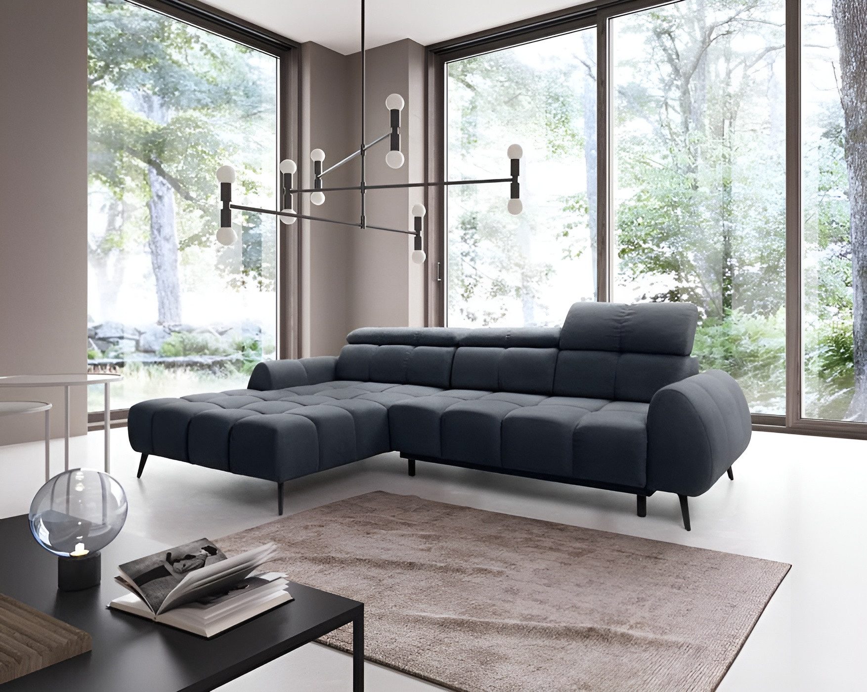 Luxusbetten24 Schlafsofa Designer Sofa Piano, mit günstig online kaufen