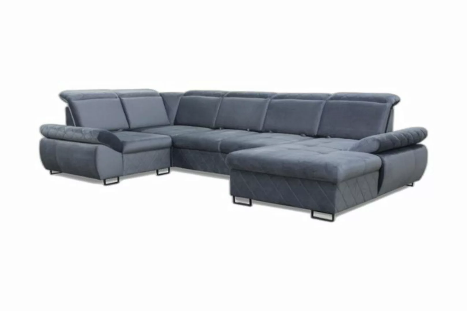 Xlmoebel Ecksofa Eckcouch Möbel Neu Wohnlandschaft U-Form, 3 Teile, Hergest günstig online kaufen