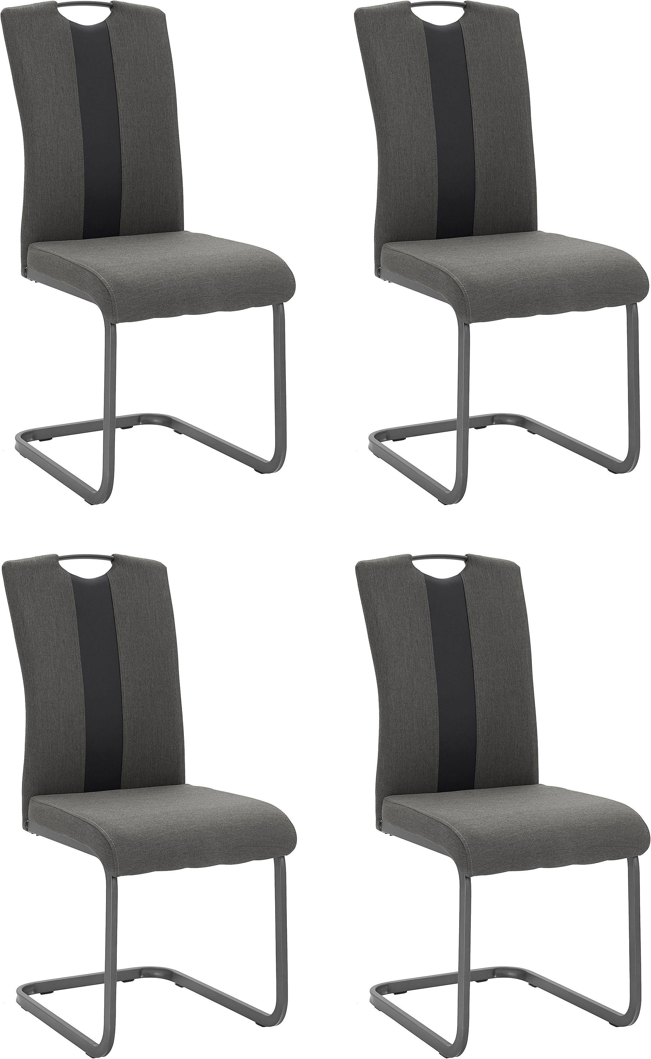 HELA Freischwinger "Amber", (Set), 4 St., Webstoff, 2 oder 4 Stück, Bezug a günstig online kaufen