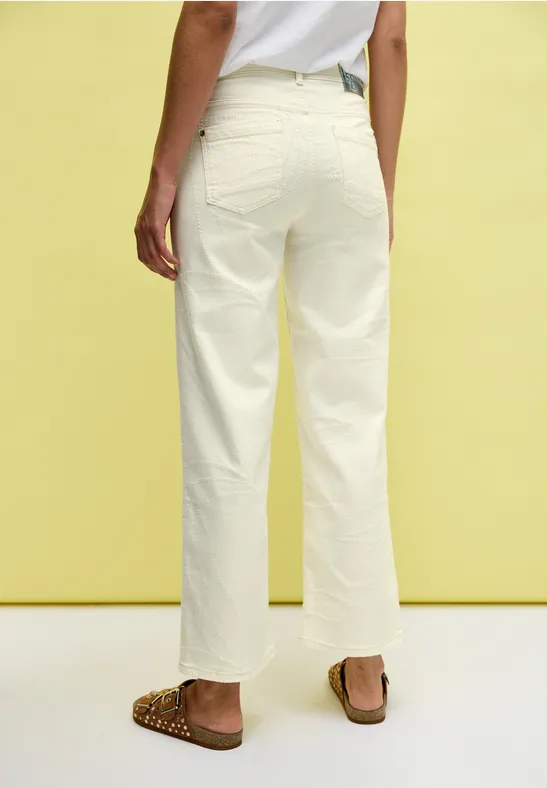 STREET ONE Loose-fit-Jeans, High Waist günstig online kaufen