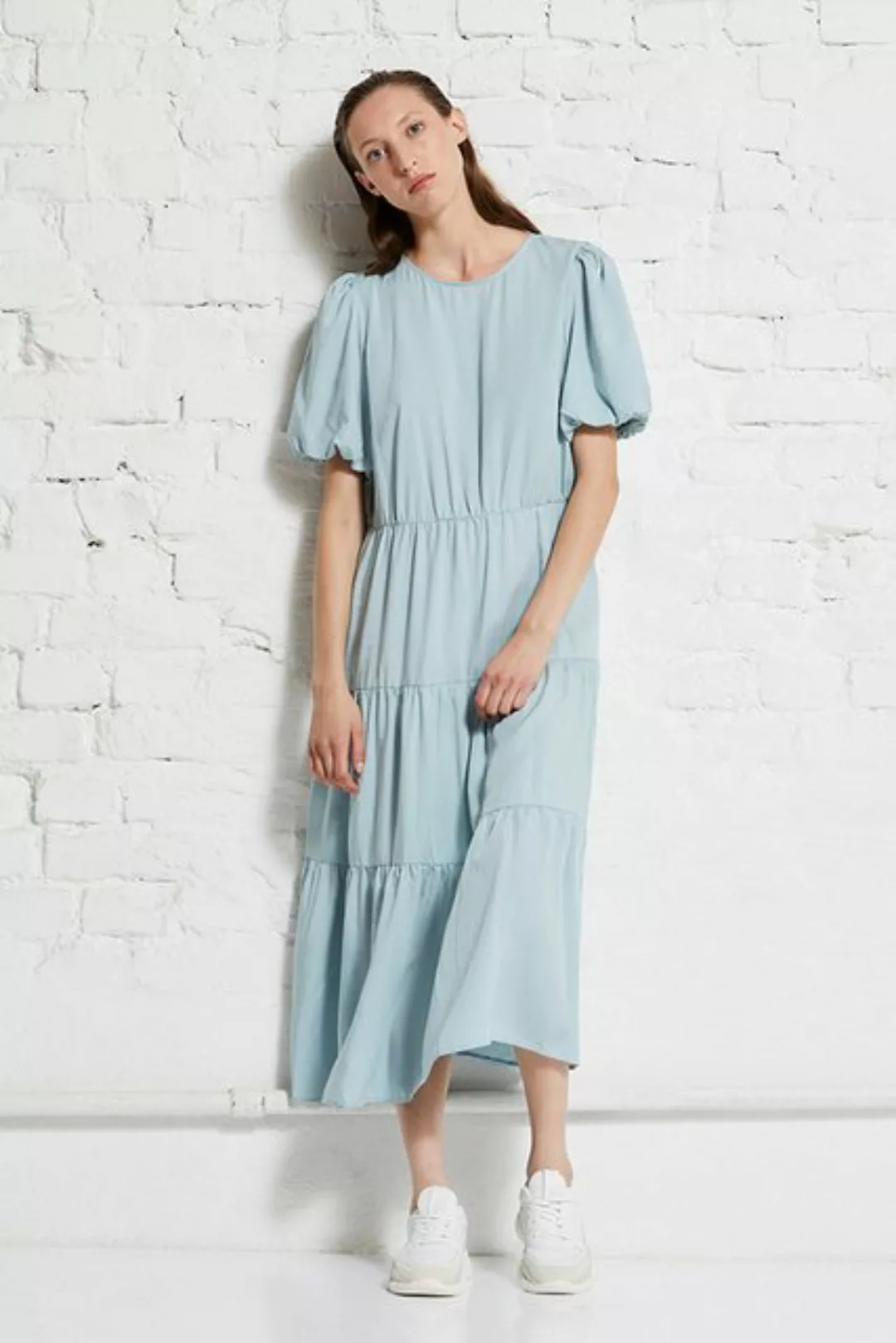 wunderwerk Midikleid Puff sleeve dress TENCEL günstig online kaufen