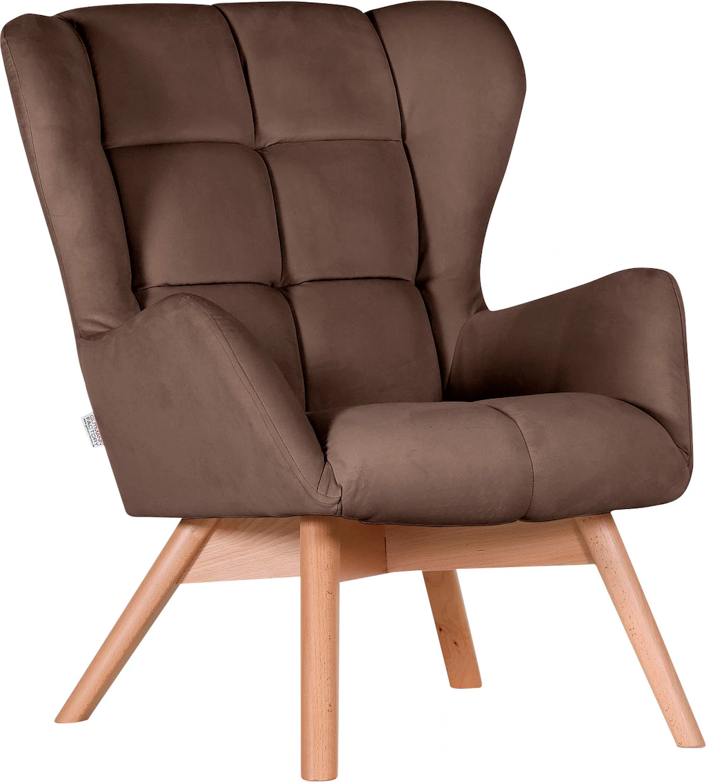 Gutmann Factory Sessel "Luna", Gestell antikfarben oder eiche natur günstig online kaufen