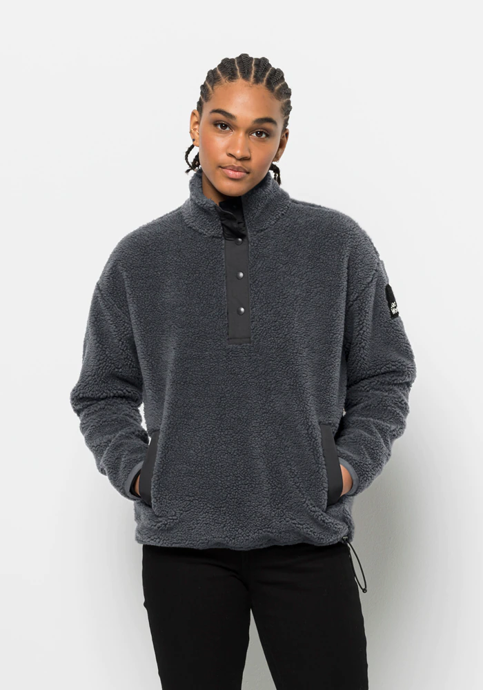 Jack Wolfskin Stehkragenpullover "PANK SNAP W" günstig online kaufen