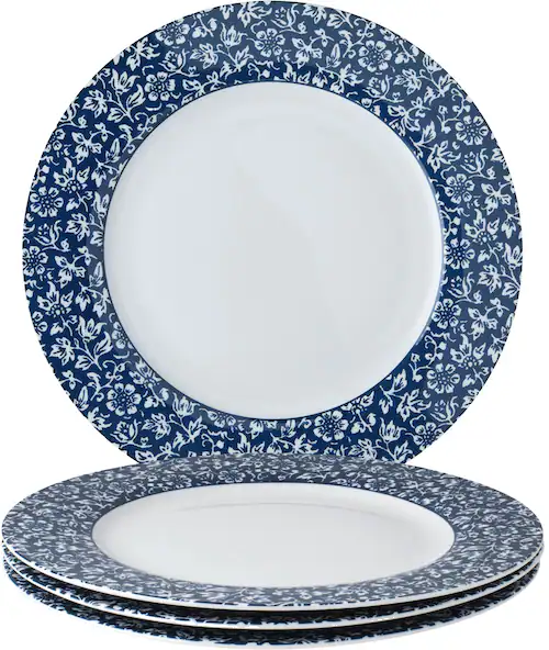 LAURA ASHLEY BLUEPRINT COLLECTABLES Speiseteller »Sweet Allysum«, (Set, 4 S günstig online kaufen