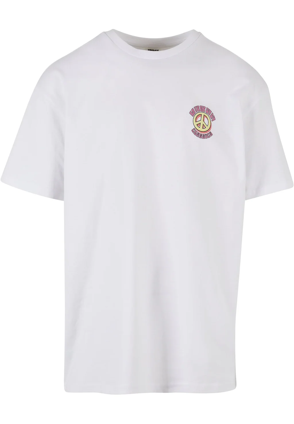 URBAN CLASSICS T-Shirt "Urban Classics Herren Organic Big Peace Tee" günstig online kaufen