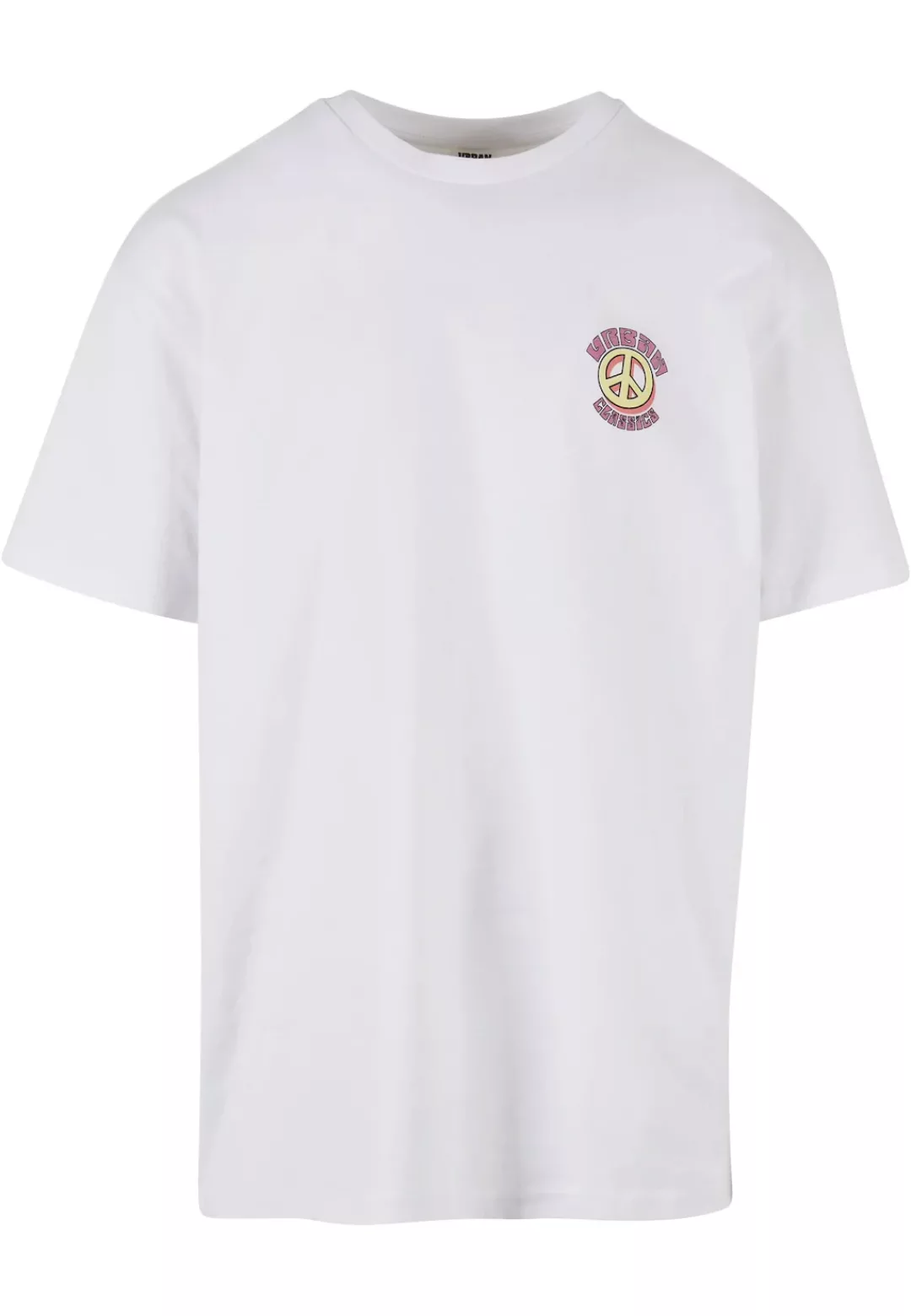 URBAN CLASSICS T-Shirt "Urban Classics Herren Organic Big Peace Tee" günstig online kaufen