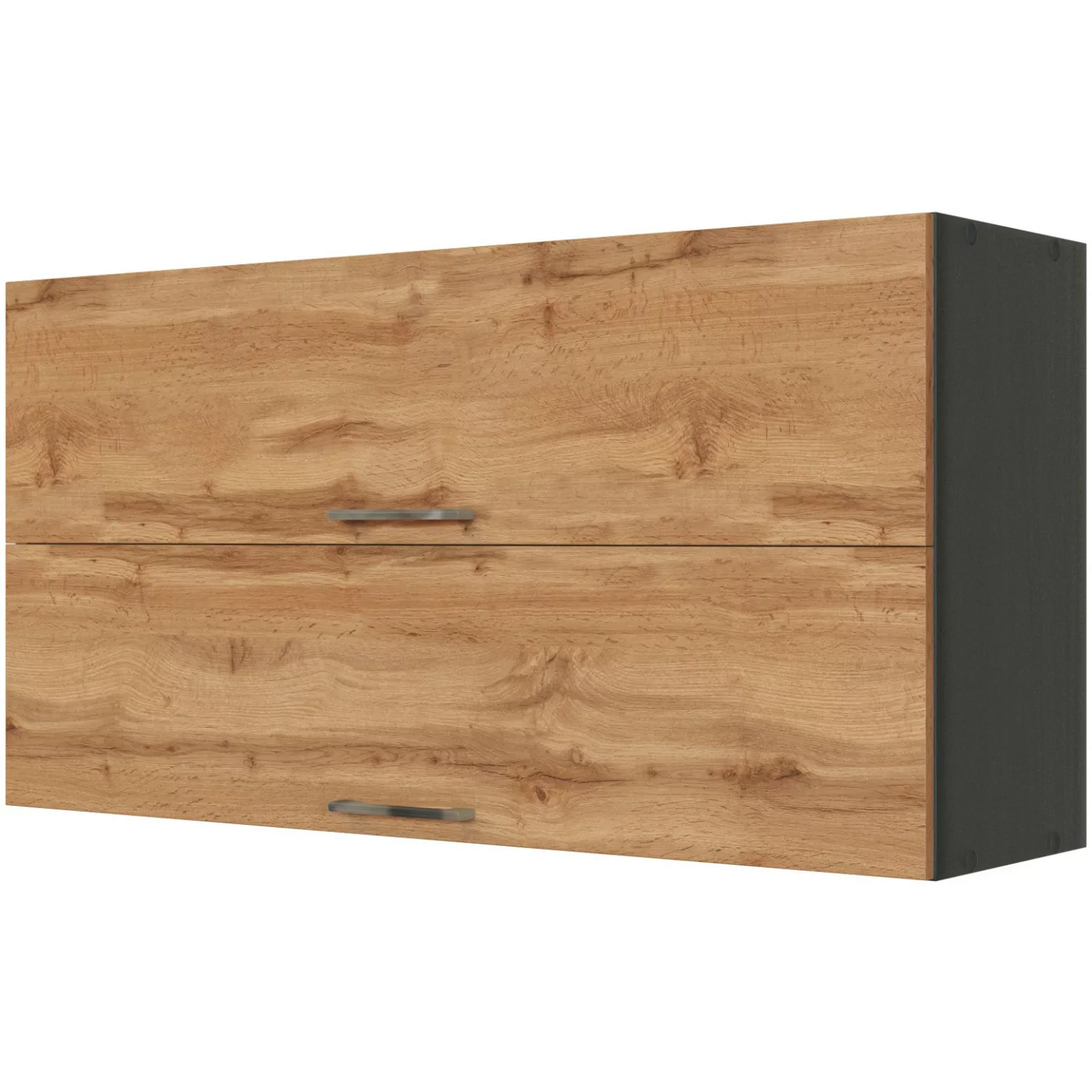 Held Möbel Klapphängeschrank Sorrento BxHxT 110 x 57 x 34 cm Wotaneiche-Gra günstig online kaufen