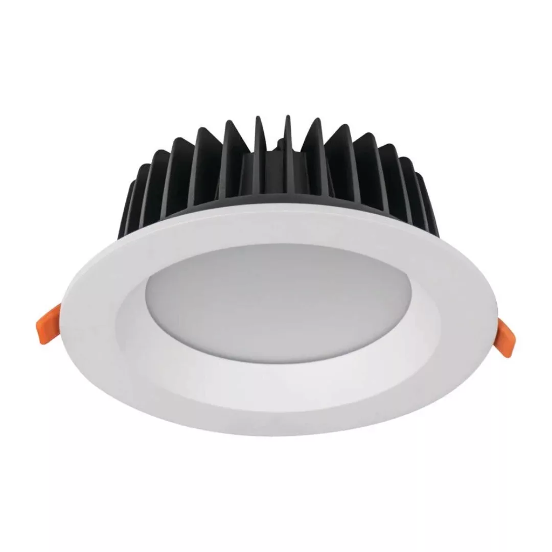 LED Einbauspot Tiberi in Weiß 30W 3150lm IP44 günstig online kaufen