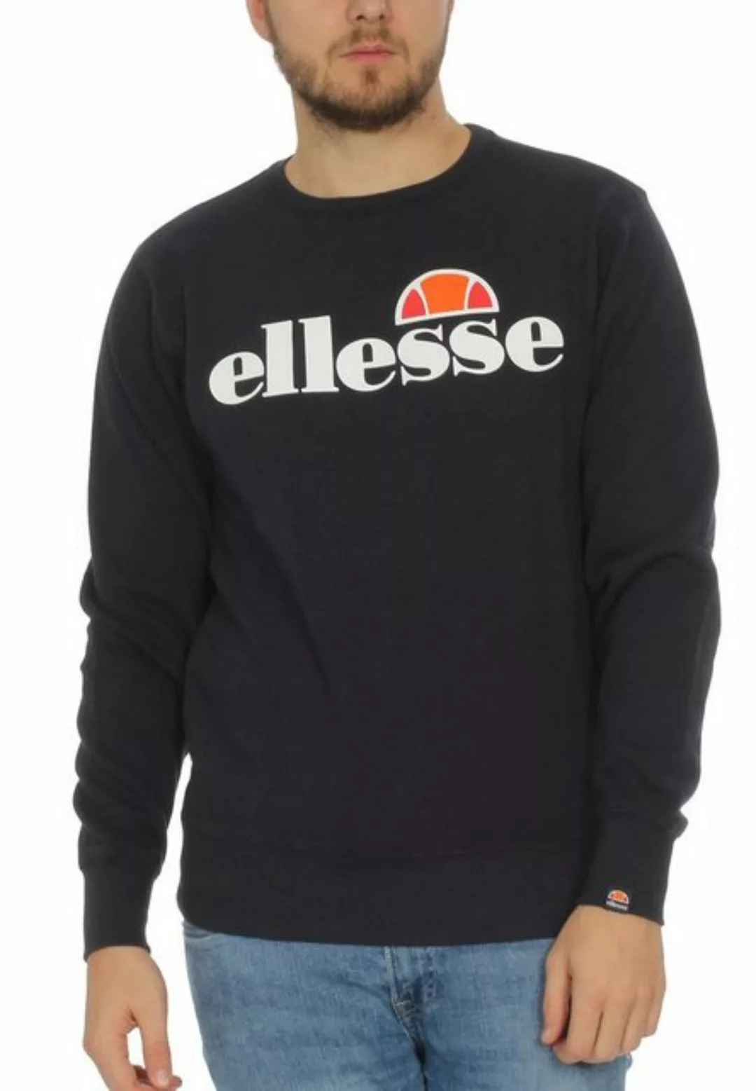 Ellesse Sweatshirt Ellesse Sweater Herren SUCCISO SWEATSHIRT Dunkelblau Nav günstig online kaufen