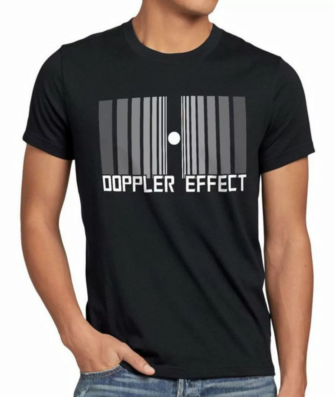 style3 T-Shirt Doppler Effect Sheldon Cooper Big Bang Effekt Schall Theory günstig online kaufen