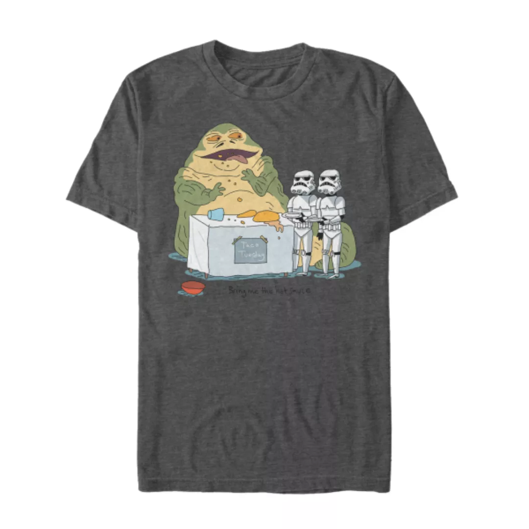 Star Wars - Jabba the Hutt Bring Me The Hot Sauce - Männer T-Shirt günstig online kaufen