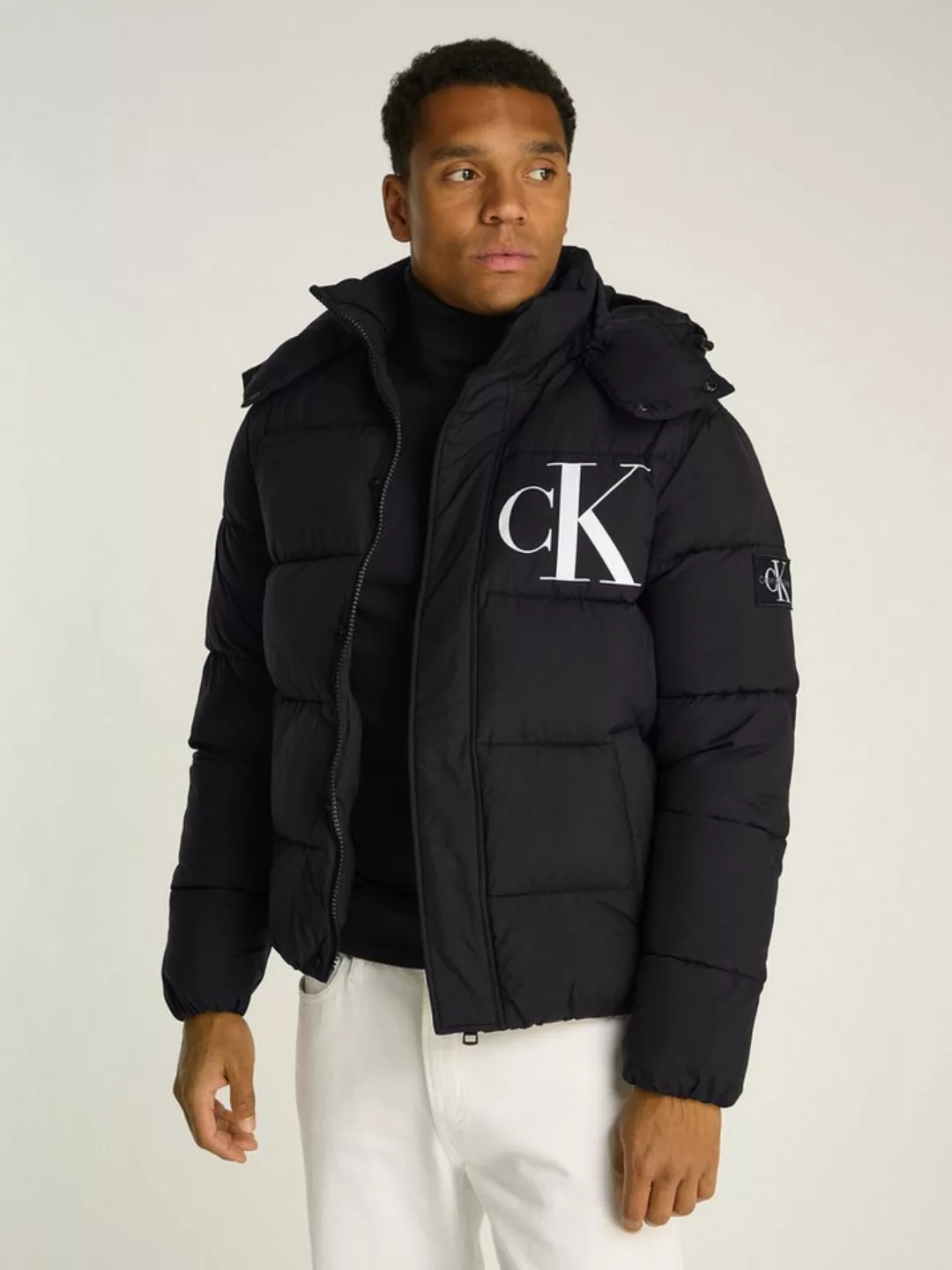 Calvin Klein Jeans Outdoorjacke ESSENTIALS NON DOWN JACKET mit Logodruck günstig online kaufen