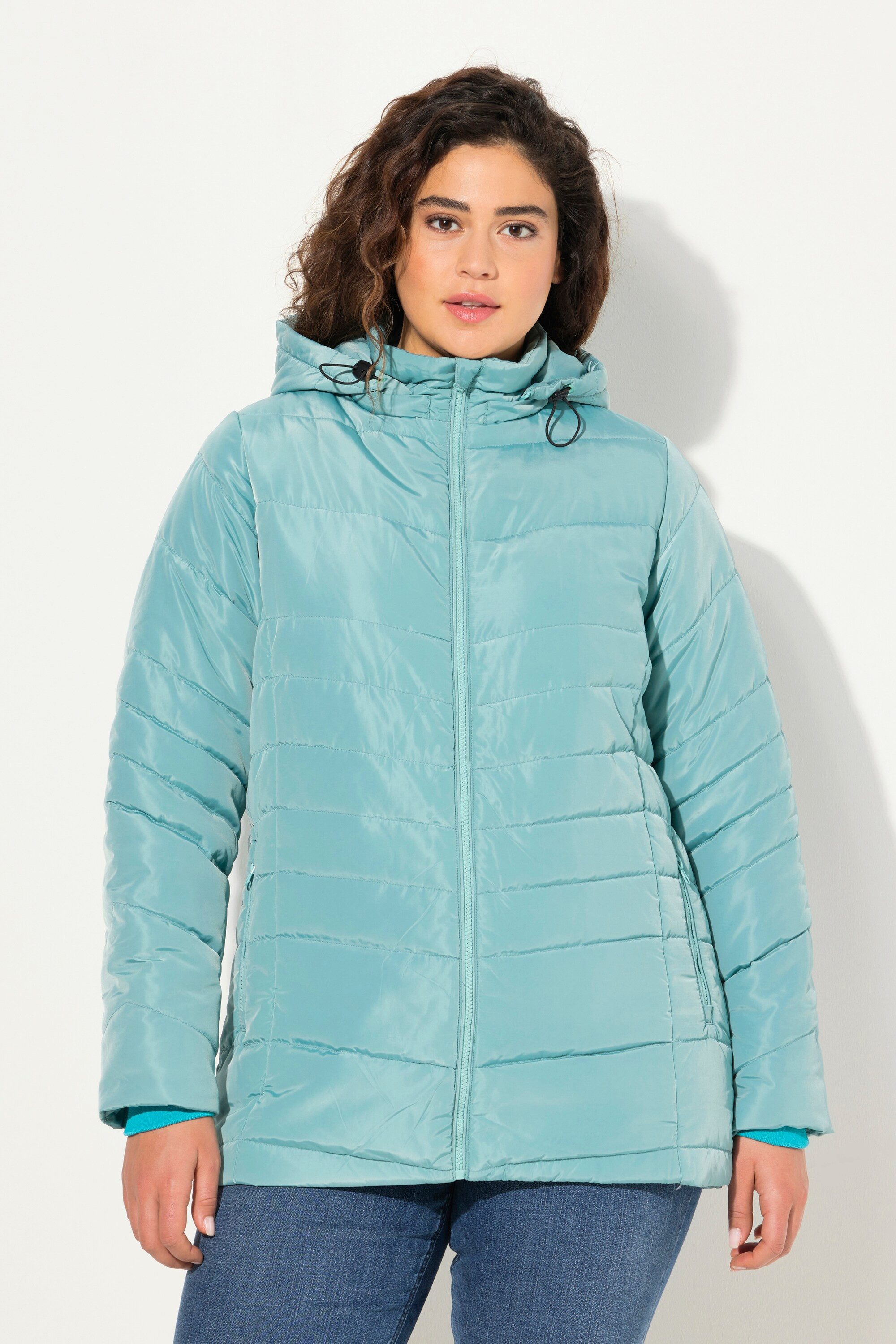 Ulla Popken Steppjacke HYPRAR Steppjacke Kapuze günstig online kaufen