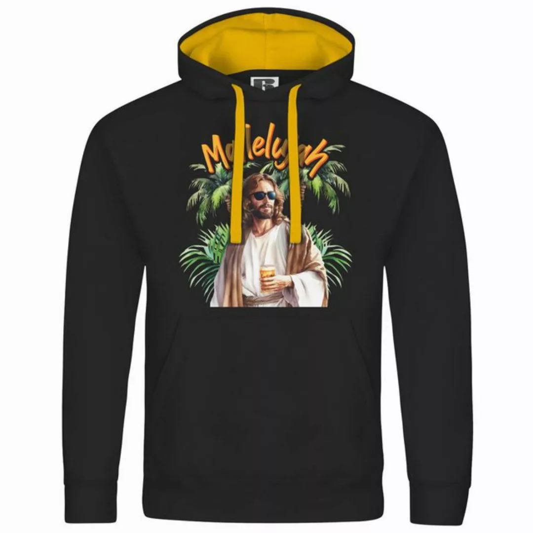 deinshirt Kapuzenpullover Herren Kapuzenpullover Mallelujah Mit Print Motiv günstig online kaufen