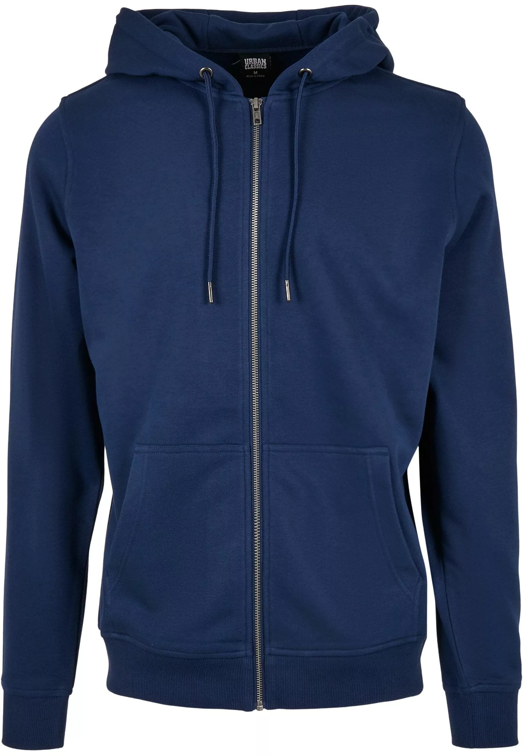 URBAN CLASSICS Sweatjacke "Urban Classics Herren Basic Terry Zip Hoody" günstig online kaufen