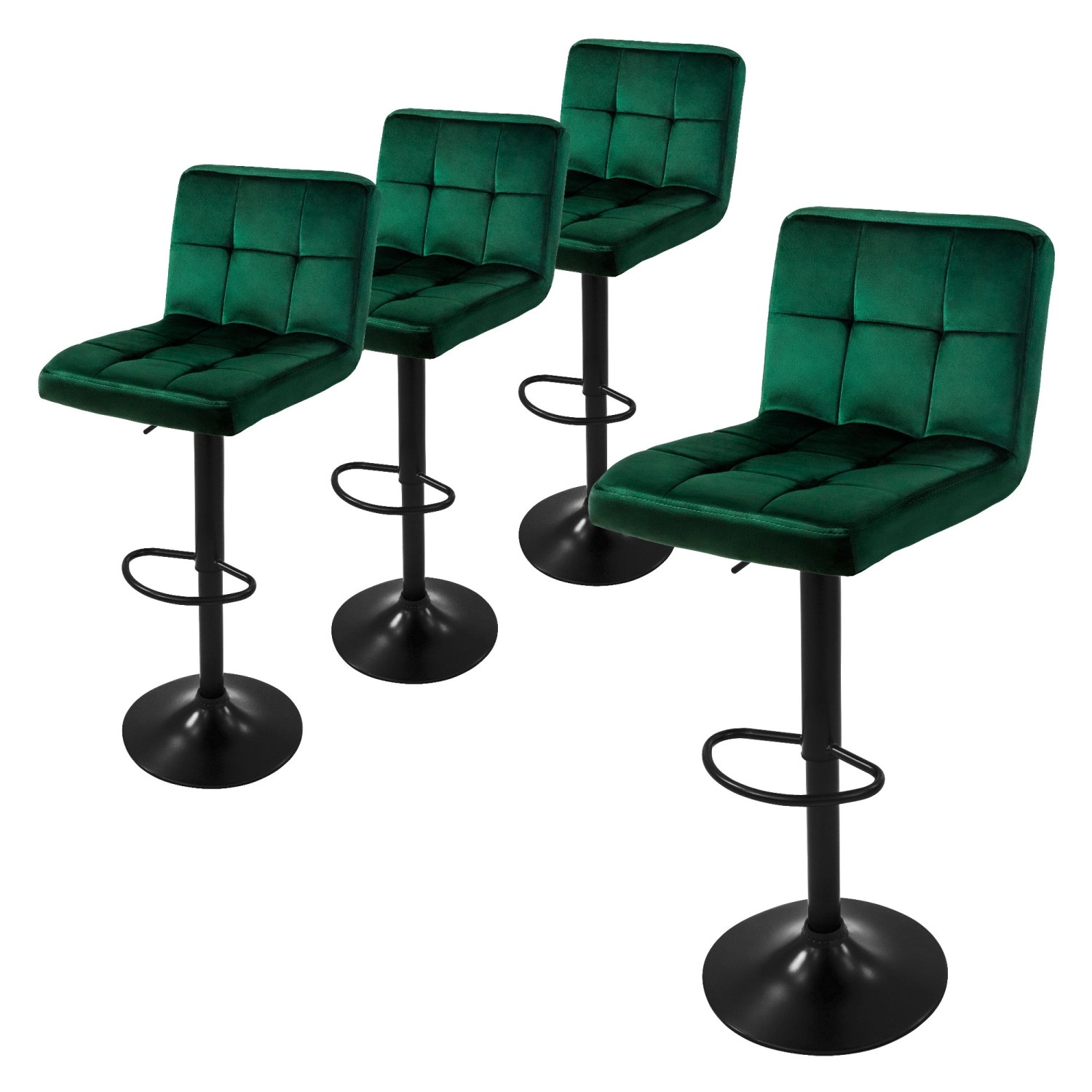 ML-DESIGN Barhocker Gepolsterter Barstuhl mit Rückenlehne günstig online kaufen