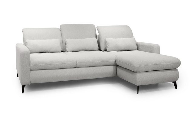 Hygger Möbelhaus Ecksofa Nice mit Bettfunktion Sofa mit Schlaffunktion L Fo günstig online kaufen