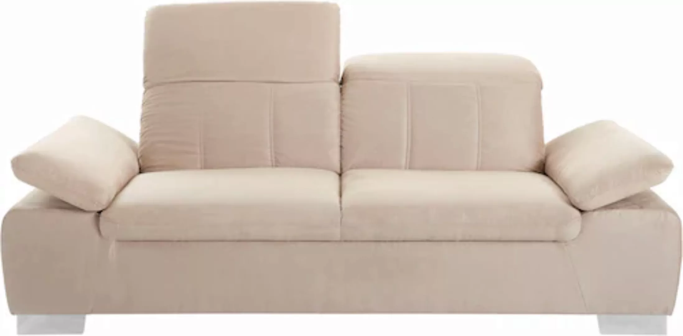 DOMO collection 2,5-Sitzer Milan, mit Rückenverstellung und Federkern günstig online kaufen