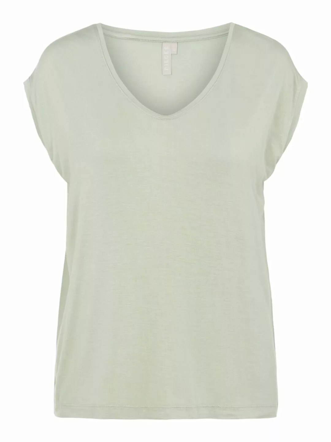 Pieces Billo Solid Kurzärmeliges T-shirt XL Desert Sage günstig online kaufen