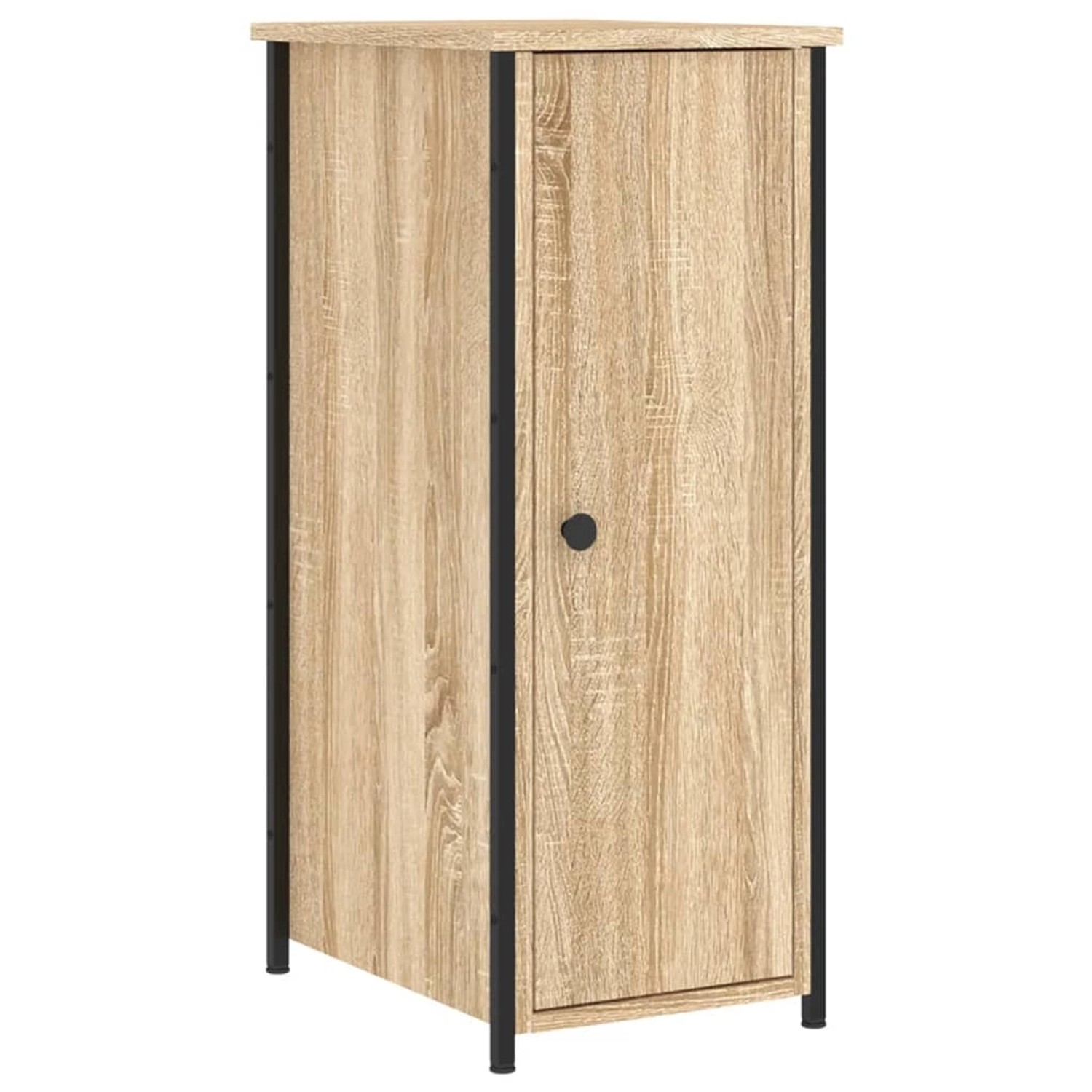 vidaXL Nachttisch Sonoma-Eiche 32x42x80 cm Holzwerkstoff günstig online kaufen